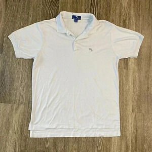 Mens Grey Steeplechase Polo - L